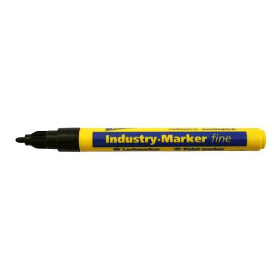 Industri marker 1-2 mm SORT rund spids (model 0990)